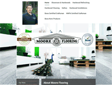 Tablet Screenshot of mooreflooring.net