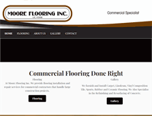 Tablet Screenshot of mooreflooring.com